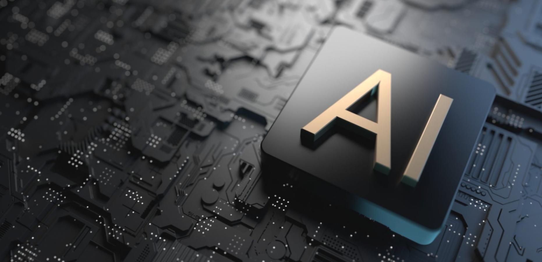 Predictieve financiële AI-analyse — overzicht van datastromen op een scherm